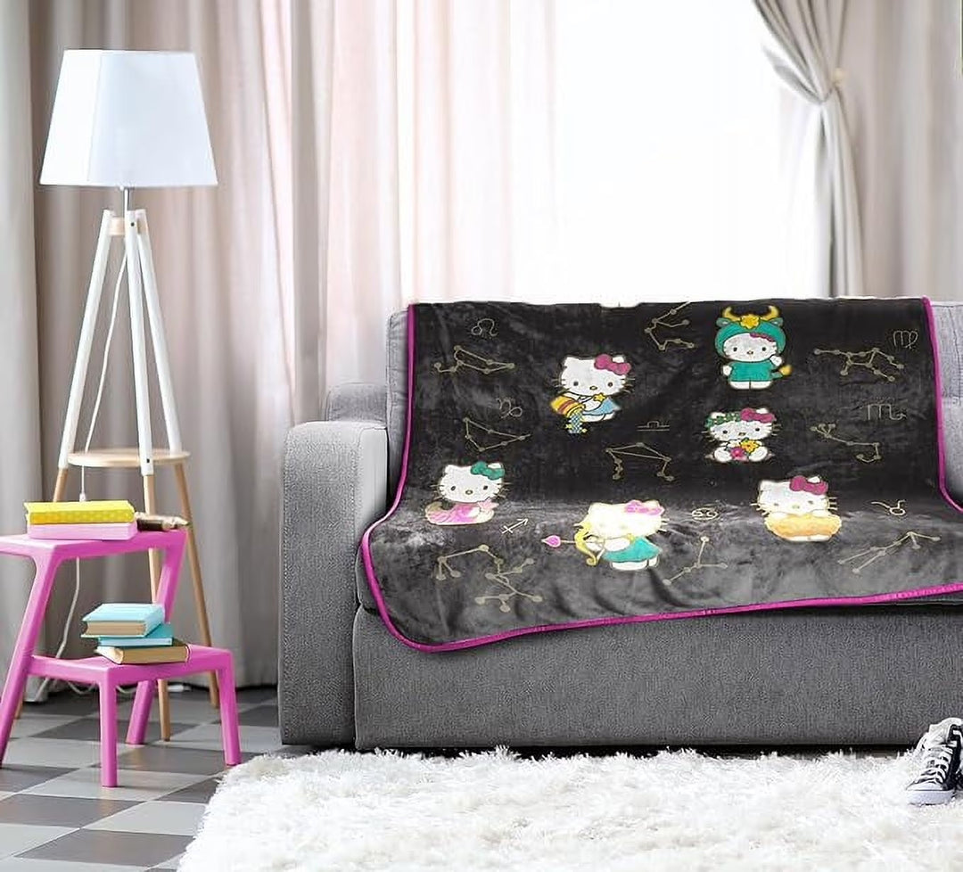 Hello Kitty Blanket, Pink-hello Kitty 5