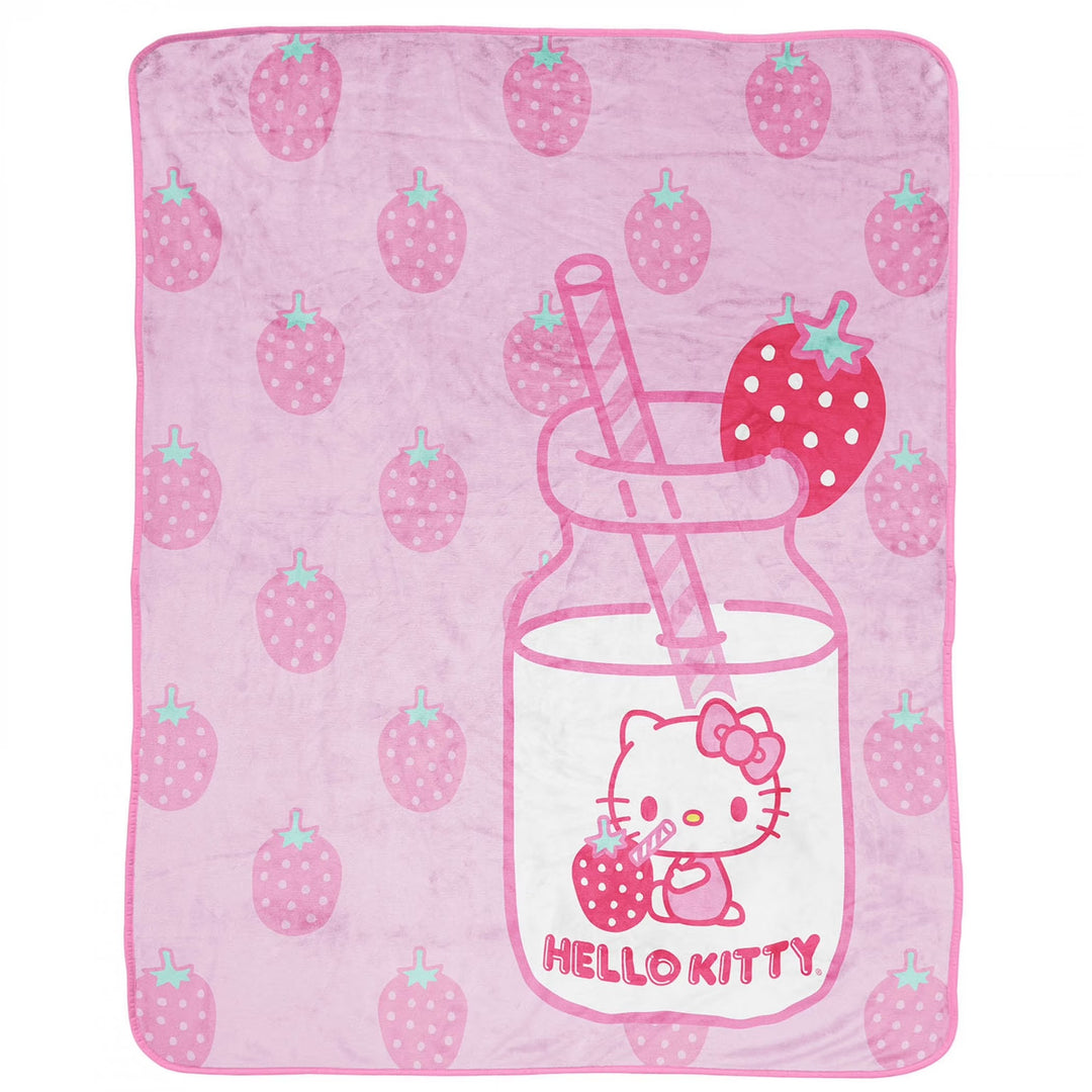 Hello Kitty Blanket, Pink-hello Kitty 6