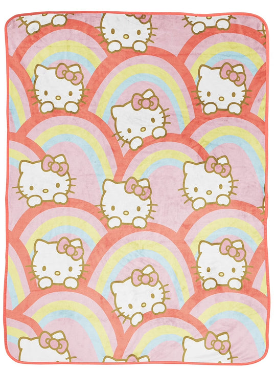 Hello Kitty Blanket, Pink-hello Kitty 9