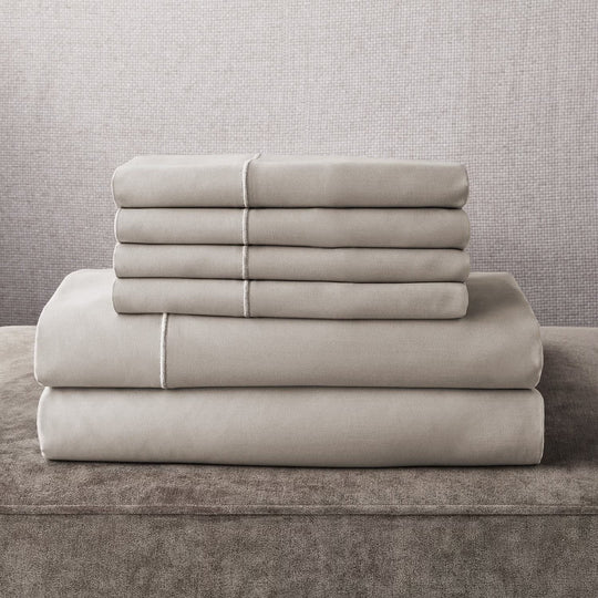 Member's Mark Bed Sheet Set, King Artic White, King 4