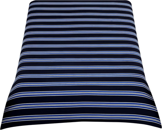 Tommy Hilfiger Navy Preppy Stripe Set, Full Queen, Navy
