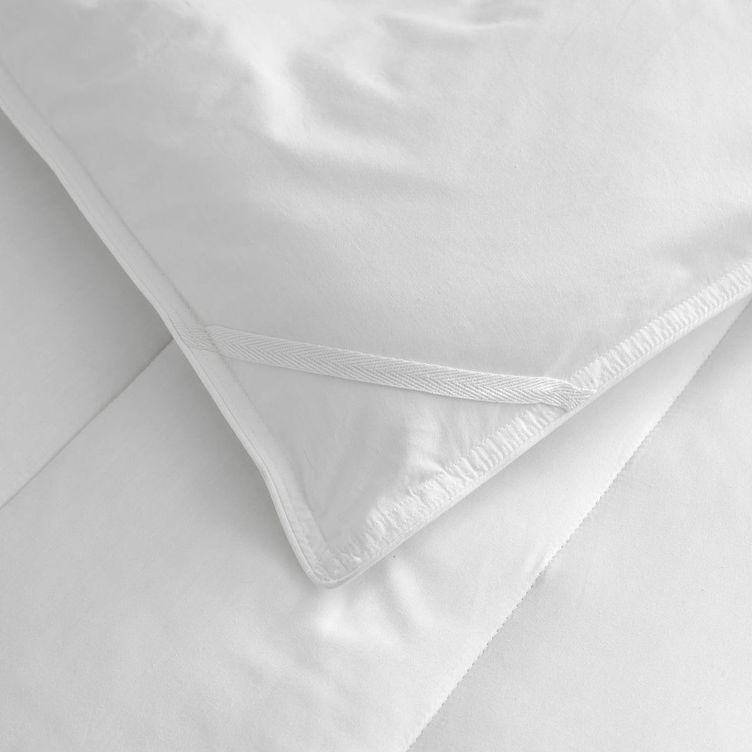 Martex Clean Essentials Antimicrobial Comforter Insert, White, Full/Queen