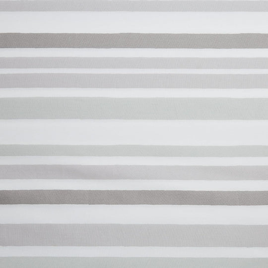 Kate Spade New York Nautical Striped Set of 3 Comforter Set, King Size, Grey Matter