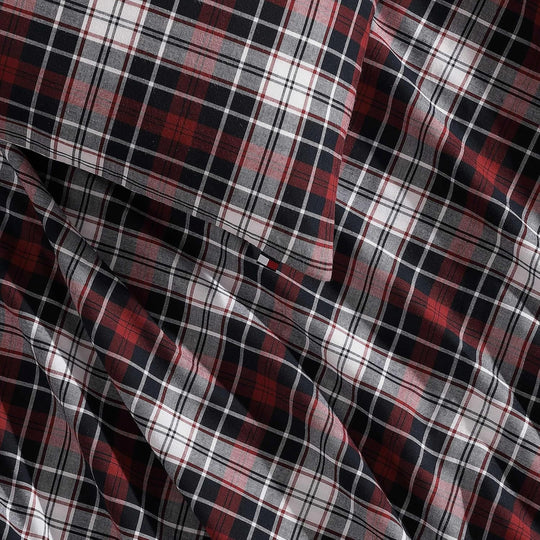 Tommy Hilfiger Tartan Red Comforter Set, Red