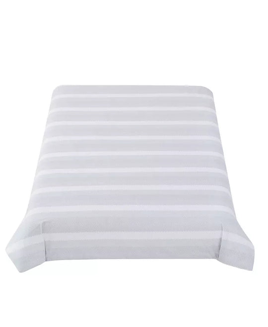 Tommy Hilfiger Grey Ski Stripe Set, Twin, Grey