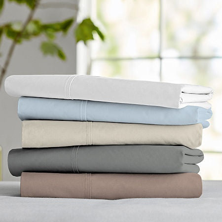 Gaiam Bed Sheet Set, White, King