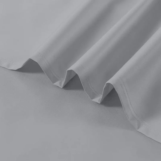 Color Sense Bed Sheet Set, Light Grey