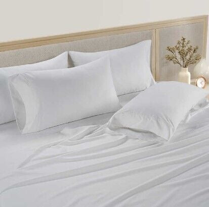 Hotel Signature 800TC Sheets, White, Full
