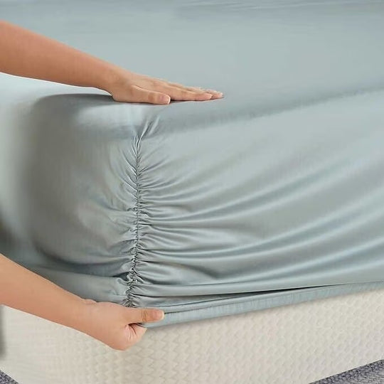 Hotel Signature Sateen Bed Sheet Set, Citadel-blue 4