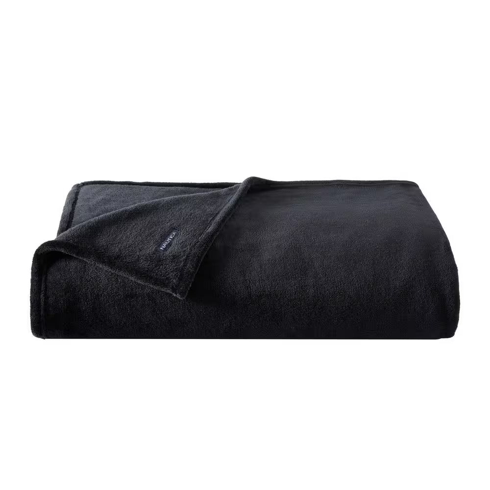Nautica Home Blanket, Navy, Full Queen 2
