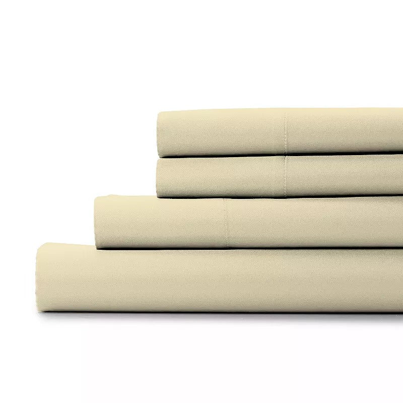 Dreamlux Full Sheet Set, Pale Yellow, Full