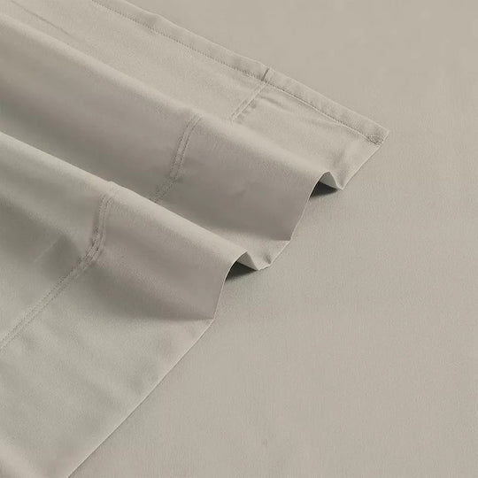 Color Sense Bed Sheet Set, Beige, Full