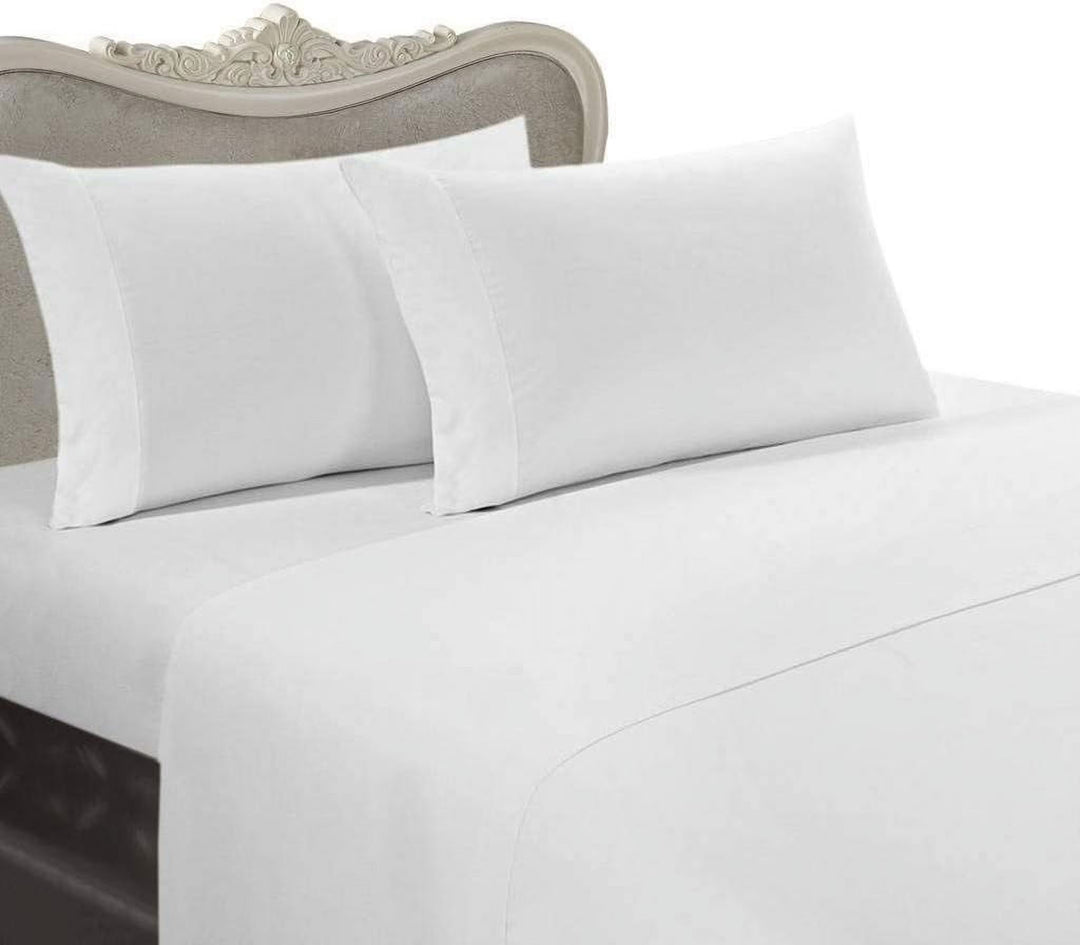 Hotel Signature Sateen Bed Sheet Set, Light Blue, Full 2