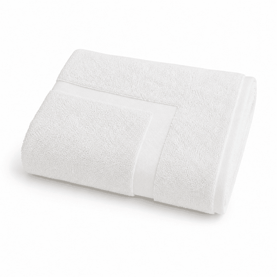 SILVERbac Premium Hand Towel, 950 GSM, White, view 2
