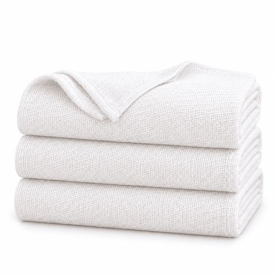 Martex CLEAN Essentials Cotton Blanket 3 Pack, Full