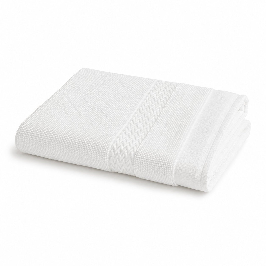 SILVERbac Martex premium white face towels