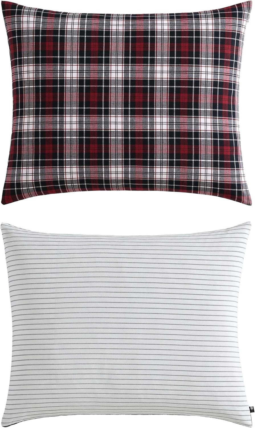 Tommy Hilfiger Tartan Red Comforter Set, Red