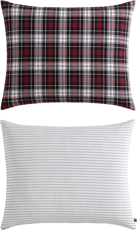 Tommy Hilfiger Tartan Red Comforter Set, Red