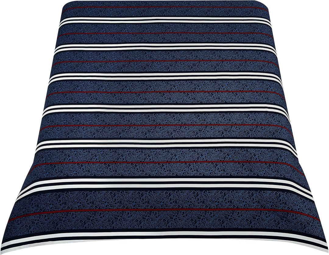 Tommy Hilfiger Navy Floral Stripe Set, Navy