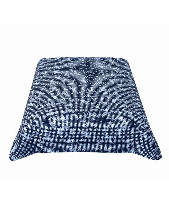 Kate Spade New York Daisy Gingham Set of 3 Comforter Set, Twin XL Size, Navy