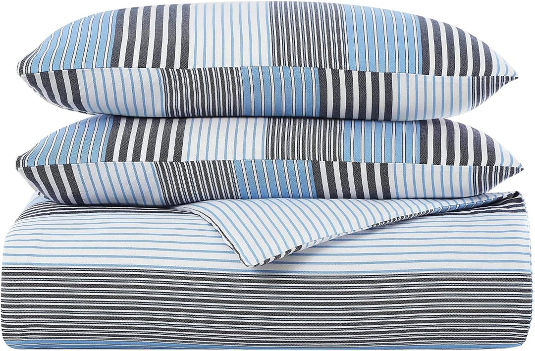 Tommy Hilfiger Indigo Club Comforter Set, Full Queen, Blue