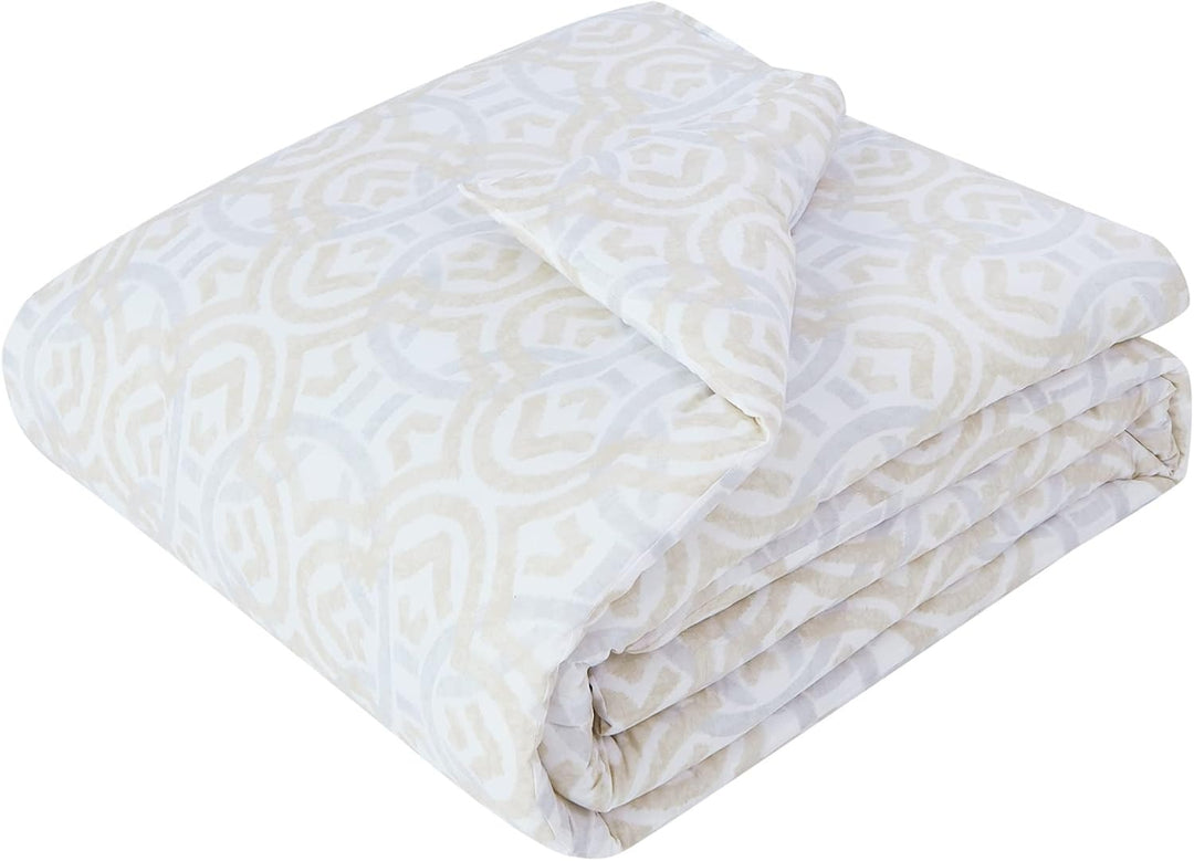 Royal Velvet Clover Comforter, Neutral