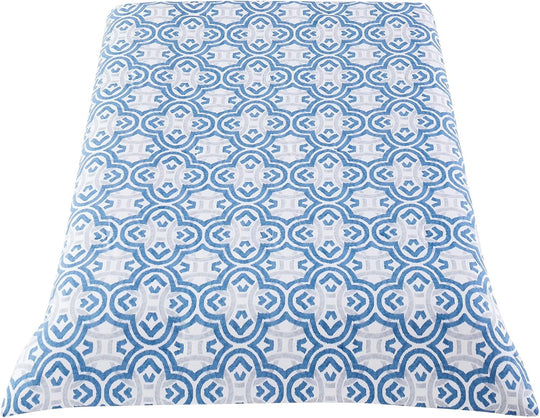 Royal Velvet Clover Comforter, Full/Queen Size, Storm Blue